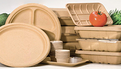 Bandejas para fruta compostable